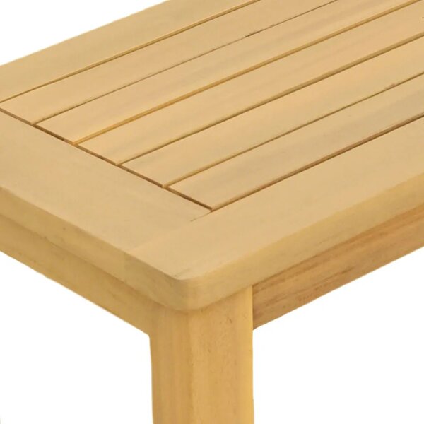 Vrtna konzola Svijetla akacija 80 x 35 x 75 cm - 80 x 35 x 75 cm Svijetli bagrem