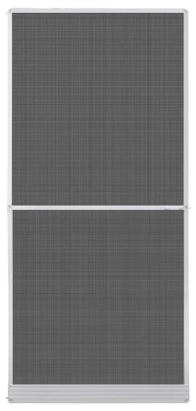 Zaslon za insekte s čepom Bijela i crna 100 x 215 cm - Bijeli 100 x 215 cm