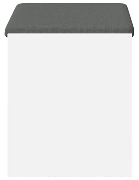 Klupa za hodnik Bijeli 63 x 38 x 45 cm - Bijeli 63 cm