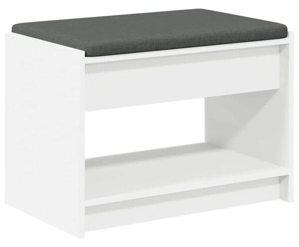 Klupa za hodnik Bijeli 63 x 38 x 45 cm - Bijeli 63 cm