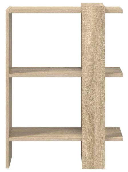 Polica 2 razina 52 x 25 x 71 5 cm Konstruirano drvo - Hrast sonoma