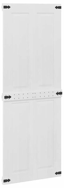 Vrata staje CORONA 80 x 210 cm Masivna borovina Bijela - 80 x 210 cm Bijela