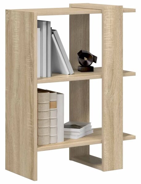 Polica 2 razina 52 x 25 x 71 5 cm Konstruirano drvo - Hrast sonoma