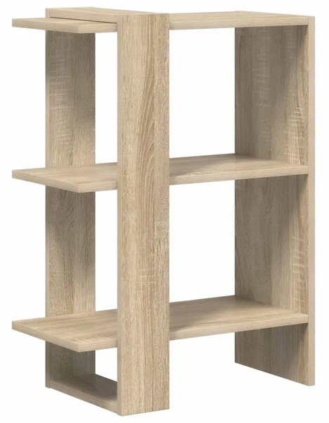Polica 2 razina 52 x 25 x 71 5 cm Konstruirano drvo - Hrast sonoma