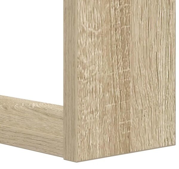 Polica 2 razina 52 x 25 x 71 5 cm Konstruirano drvo - Hrast sonoma