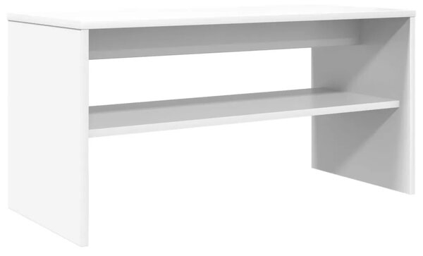 TV ormar 80 x 35 x 40 cm Bijelo Konstruirano drvo - Bijelo 80 x 35 x 40 cm