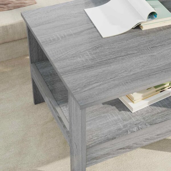 Stolić za kavu Siva Sonoma 57 x 55 x 45 cm Konstruirano drvo - Sivi hrast sonoma 57 x 55 x 45 cm