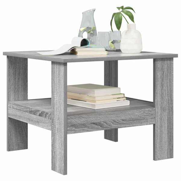 Stolić za kavu Siva Sonoma 57 x 55 x 45 cm Konstruirano drvo - Sivi hrast sonoma 57 x 55 x 45 cm