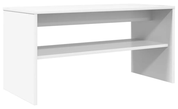 TV ormar 80 x 35 x 40 cm Bijelo Konstruirano drvo - Bijelo 80 x 35 x 40 cm