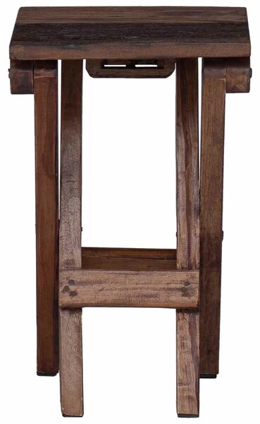 Stolica Prirodna 30 x 30 x 48 cm Čvrsto drvo iz reciklaže