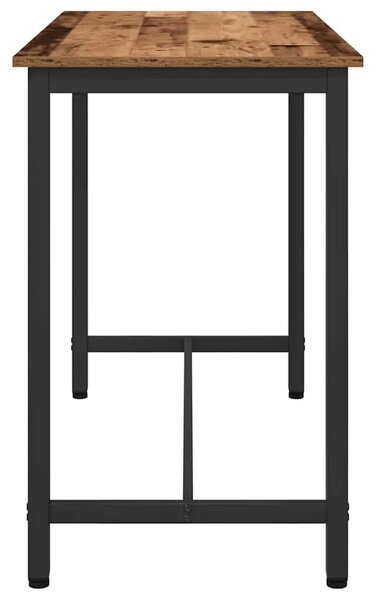 Stol Staro drvo 100 x 50 x 76 5 cm Inženjerska drva i čelik - Staro drvo