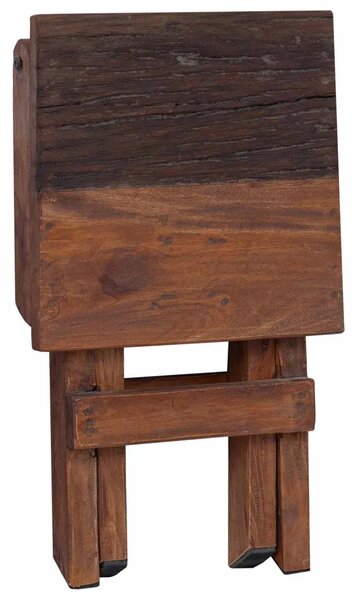 Stolica Prirodna 30 x 30 x 48 cm Čvrsto drvo iz reciklaže