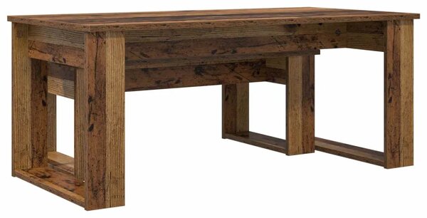 Set stolića za kavu 2 kom. Staro drvo 100 x 50 x 42 cm - Staro drvo