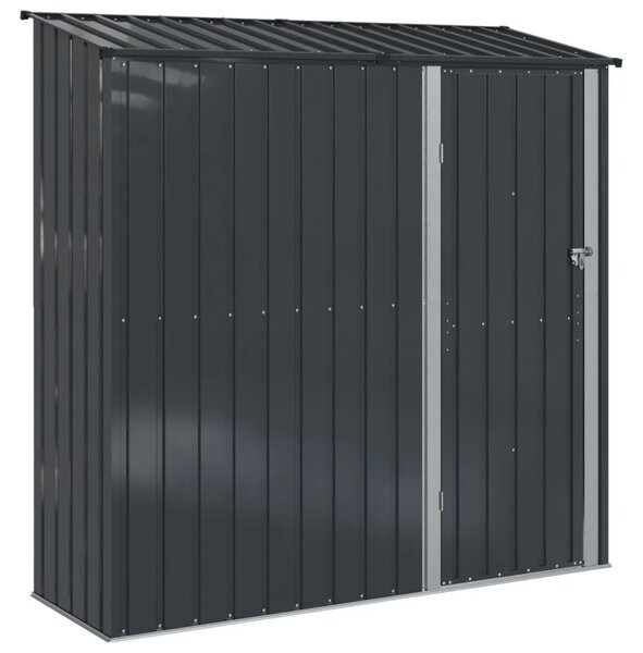 Vrtne šupe Antracit 203 5 x 73 x 200 cm Metal - Antracit 203 x 71 x 200 cm