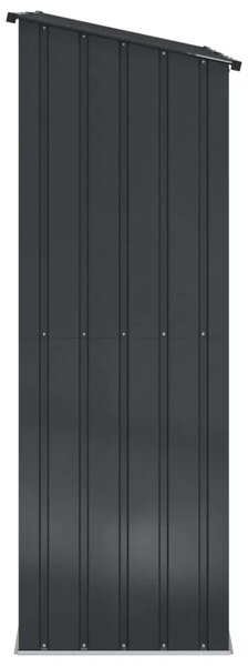 Vrtne šupe Antracit 203 5 x 73 x 200 cm Metal - Antracit 203 x 71 x 200 cm