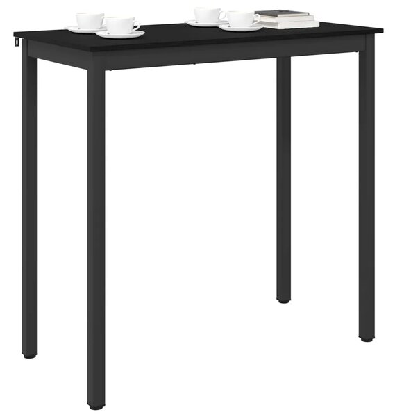 Stol za stajanje Konstruirano drvo Pravokutni - Crni hrast 110 x 55 x 105 cm