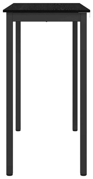 Stol za stajanje Konstruirano drvo Pravokutni - Crni hrast 110 x 55 x 105 cm