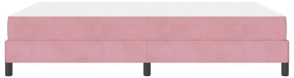 Box spring krevet Ružičasta 160 x 220 cm tkanina - Ružičasta 160 x 220 cm