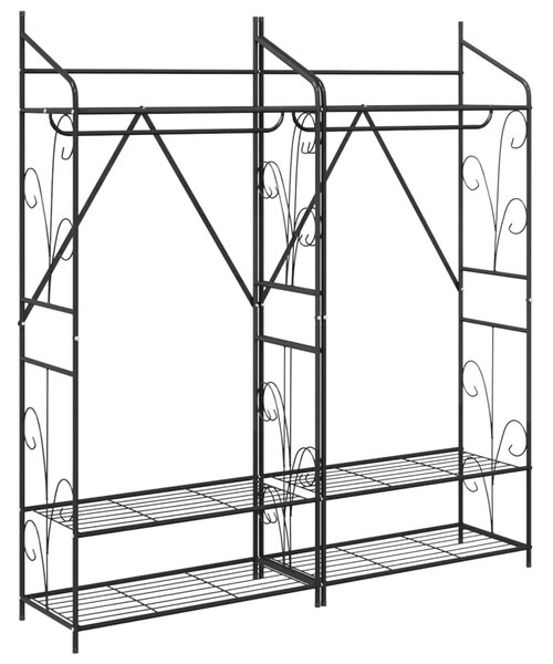 Otvoreni ormar 2 kom. 78 x 36 x 158 cm - 2