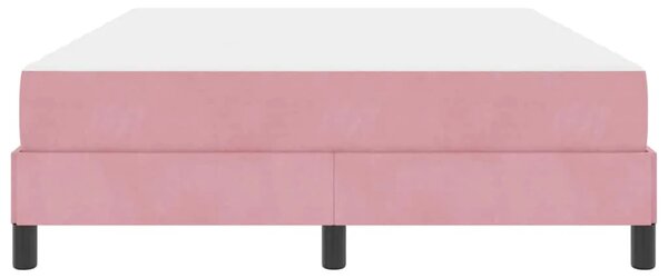 Box spring krevet Ružičasta 160 x 220 cm tkanina - Ružičasta 160 x 220 cm