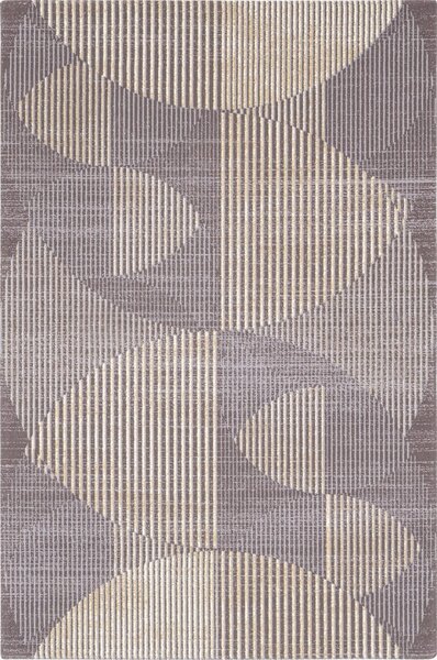 Sivi vuneni tepih 100x180 cm Shades – Agnella