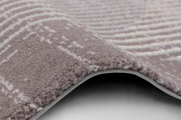 Sivi vuneni tepih 100x180 cm Shades – Agnella
