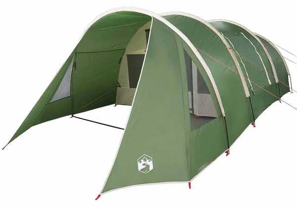Tunelski šator za 4 osobe 4-osobni Zelena i bijela - Zelena 775 x 350 x 210 cm