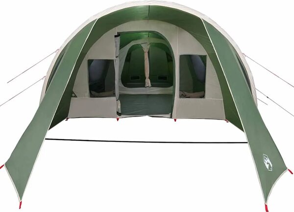 Tunelski šator za 4 osobe 4-osobni Zelena i bijela - Zelena 775 x 350 x 210 cm