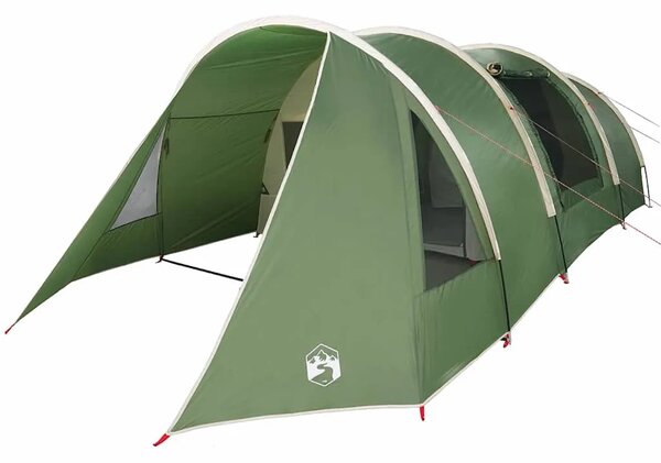 Tunelski šator za 4 osobe 4-osobni Zelena i bijela - Zelena 775 x 350 x 210 cm