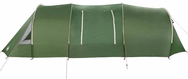 Tunelski šator za 4 osobe 4-osobni Zelena i bijela - Zelena 775 x 350 x 210 cm