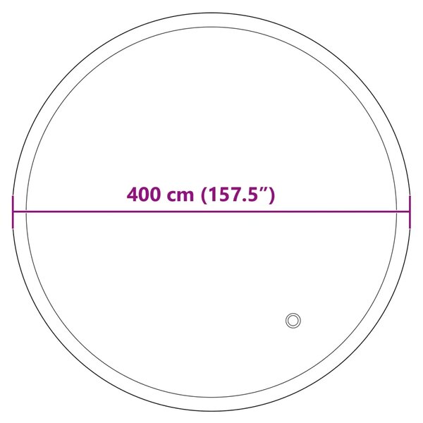 Zimski Bazen Jastuk Plava Ø 310 x 180 cm PVC - Ø310 x 180 cm