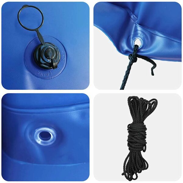 Zimski Bazen Jastuk Plava Ø 310 x 180 cm PVC - Ø310 x 180 cm