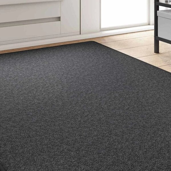 Tepih trkač Tamno siva 100 x 250 cm 100% Polipropilen - Tamno siva 100 x 250 cm