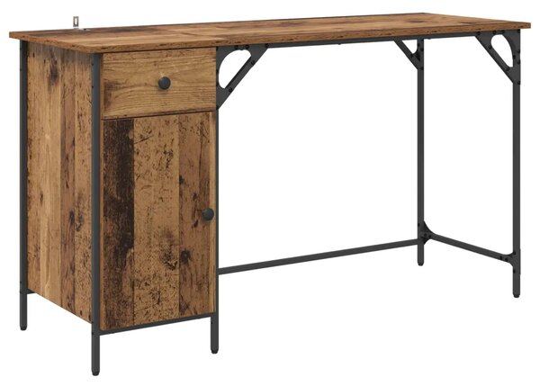 Stol za računalo Staro drvo 131 x 48 x 75 cm Konstruirano drvo - Staro drvo
