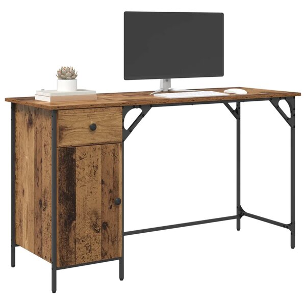 Stol za računalo Staro drvo 131 x 48 x 75 cm Konstruirano drvo - Staro drvo