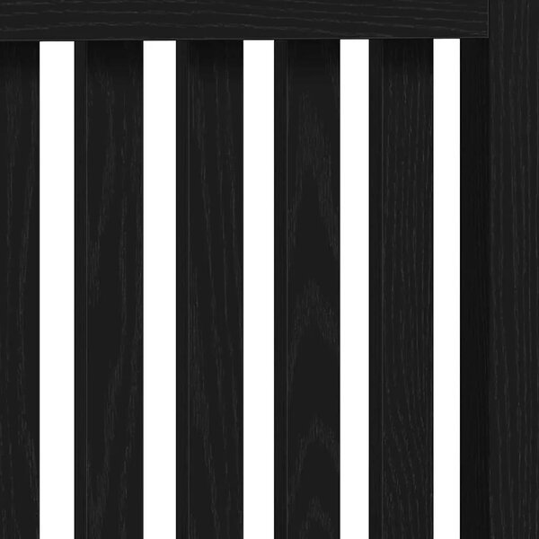 Pokrivač radijatora Crni hrast 152 x 19 x 81 5 cm - Crni hrast 152 x 19 x 81 5 cm 1