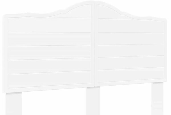 Uzglavlje Bijelo Konstruirano drvo - Bijelo 135 cm