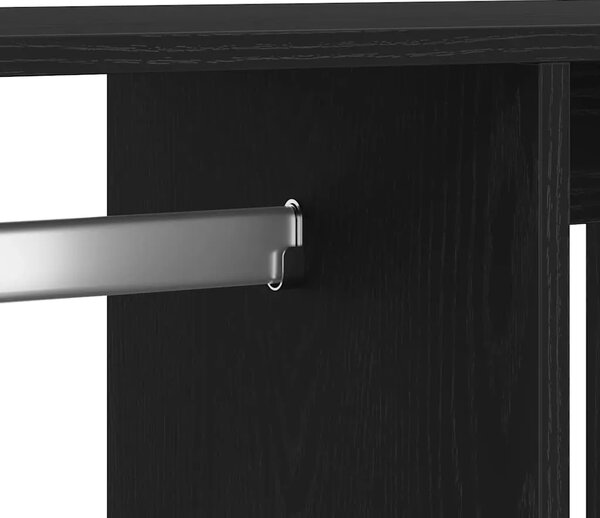 Ormar crni hrast 80x40x110 cm Inženirsko drvo - Crni hrast 1 1 Crni hrast
