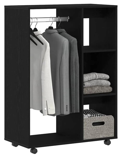 Ormar crni hrast 80x40x110 cm Inženirsko drvo - Crni hrast 1 1 Crni hrast