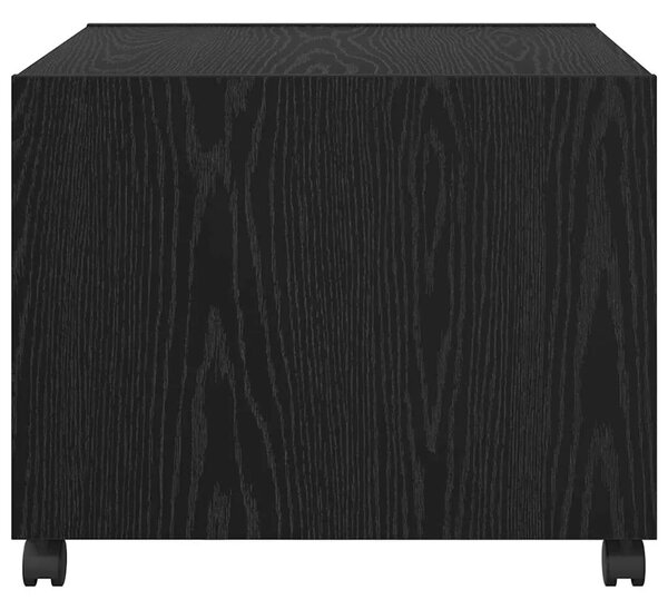 Stolić za kavu Crni hrast 55 x 55 x 45cm Konstruirano drvo - Crni hrast