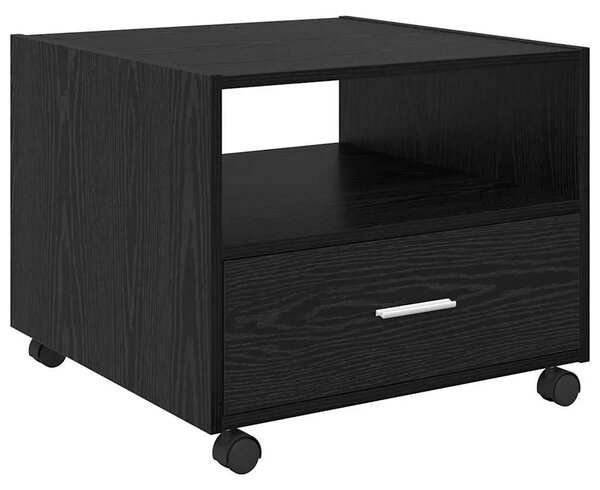 Stolić za kavu Crni hrast 55 x 55 x 45cm Konstruirano drvo - Crni hrast