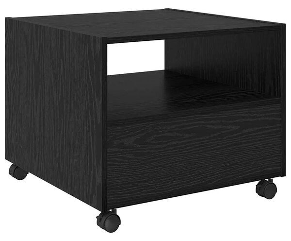 Stolić za kavu Crni hrast 55 x 55 x 45cm Konstruirano drvo - Crni hrast