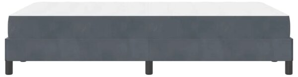 Box spring krevet Tamno siva 120 x 200 cm tkanina - Tamno siva 120 x 200 cm