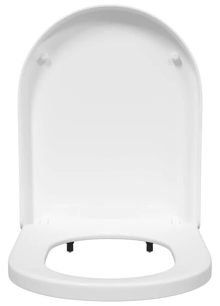 WC daska Podesivo Bijelo 48 x 36 5 x 4 5 cm Polipropilen - Bijelo