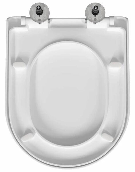 WC daska Podesivo Bijelo 48 x 36 5 x 4 5 cm Polipropilen - Bijelo