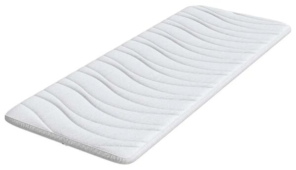 Nadmadrac 70 x 200 cm debelo Pleteno platno Bijela - 70 x 200 cm 3 5 cm