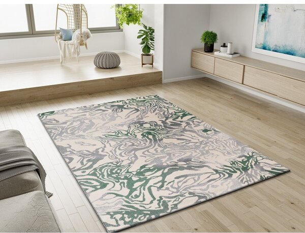 Zeleni/bež tepih 80x150 cm Astra – Universal