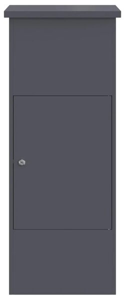 Poštanski sandučić - Sandučić za pakete Antracit 44 5 x 29 x 110 5 cm Čelik - Antracit