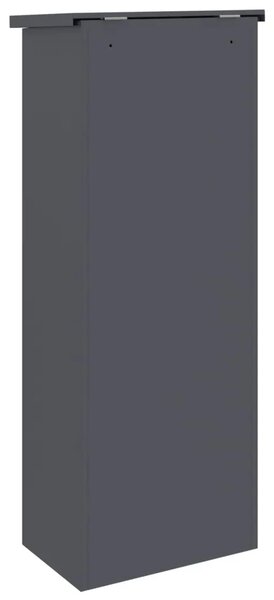 Poštanski sandučić - Sandučić za pakete Antracit 44 5 x 29 x 110 5 cm Čelik - Antracit