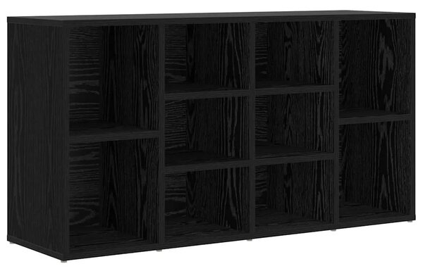 Klupa za cipele 103 x 30 x 54 5 cm Konstruirano drvo Crni hrast - Crni hrast